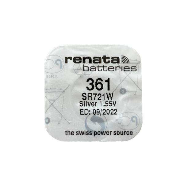 Renata 361 SR721W батерия за часовници 1.55V - Image 2